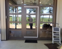 Commercial glass doors