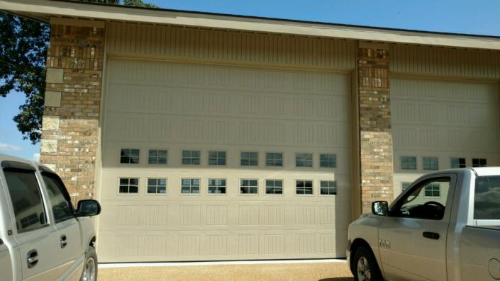 Wayne dalton model 5150 color taupe garage door