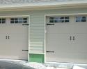 sonoma style garage door with decorative hardware